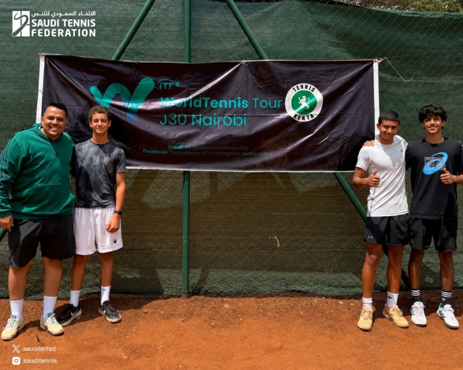 Saudi National Team Players Deliver Strong Results in the First Week of the ITF J30 Nairobi Tournament