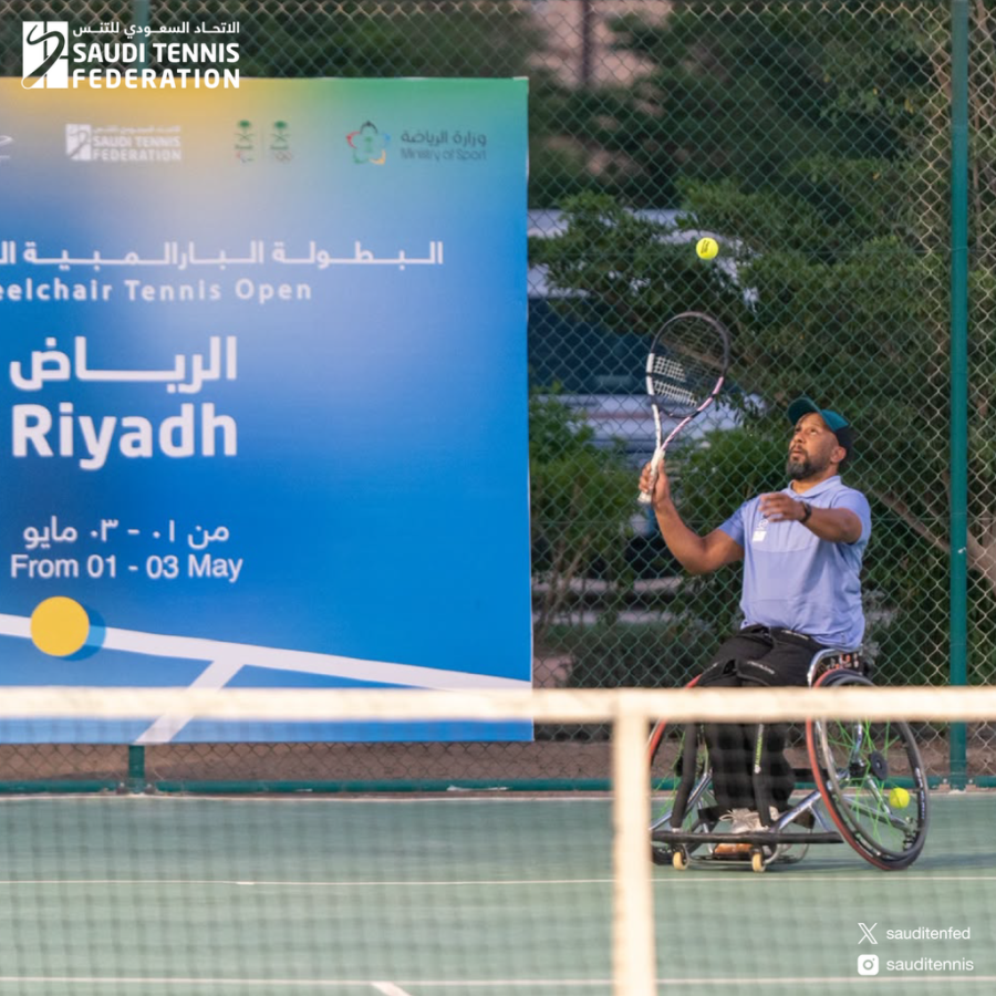 The First Open Para Tennis Tournament in Saudi Arabia Begins